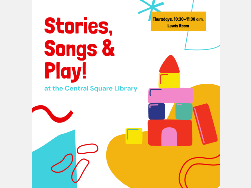 Event image for Stories, Songs & Play (Central Square)