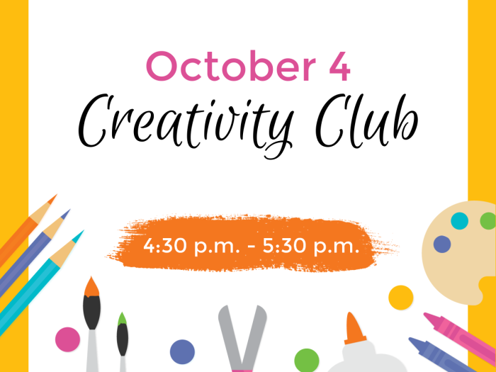 Event image for Creativity Club: Watercolor Bookmarks for Kids (Valente)