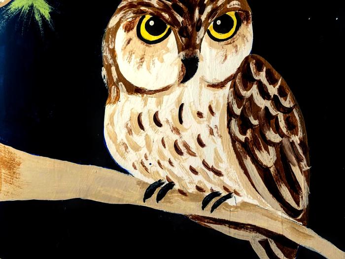 Event image for Paint Night: Owl on a Branch (O'Neill)