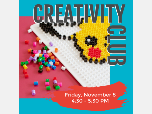 Event image for Creativity Club: Fuse Beads (Valente)