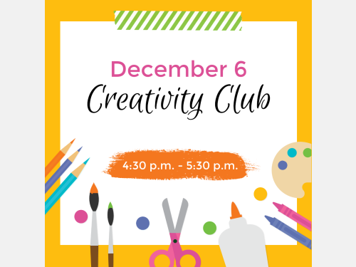 Event image for Creativity Club: Holiday Cards (Valente)