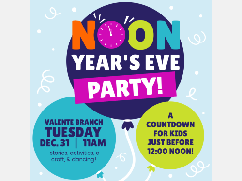 Event image for "Noon Year's" Eve Party (Valente)