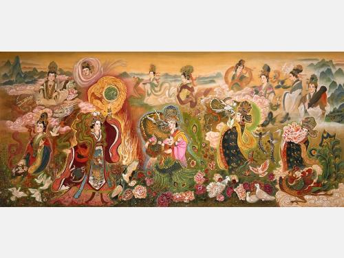 Event image for Xiang Li's Traditional Chinese Watercolor Opening Reception (Main)