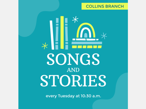 Event image for Songs and Stories (Collins)