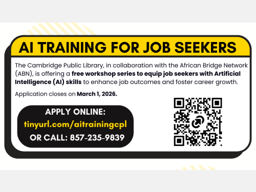 Event image for AI Training for Job Seekers - Four Workshop Series (Main)