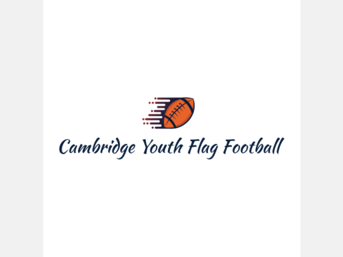Cambridge Youth Flag Football Logo.